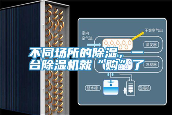 不同場所的除濕，一臺除濕機就“購”了